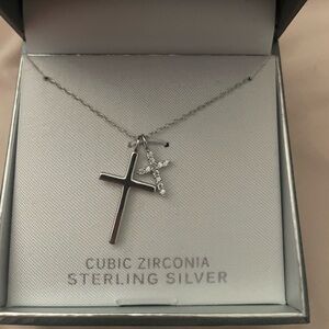 Silver Cross Necklace